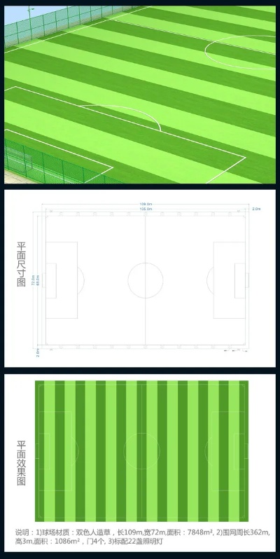 标准11人制足球场地尺寸详解（从草皮到球门，全方位介绍）-第2张图片-www.211178.com_果博福布斯